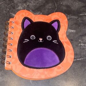 Squishmallows Plush Cat Spiral Notebook